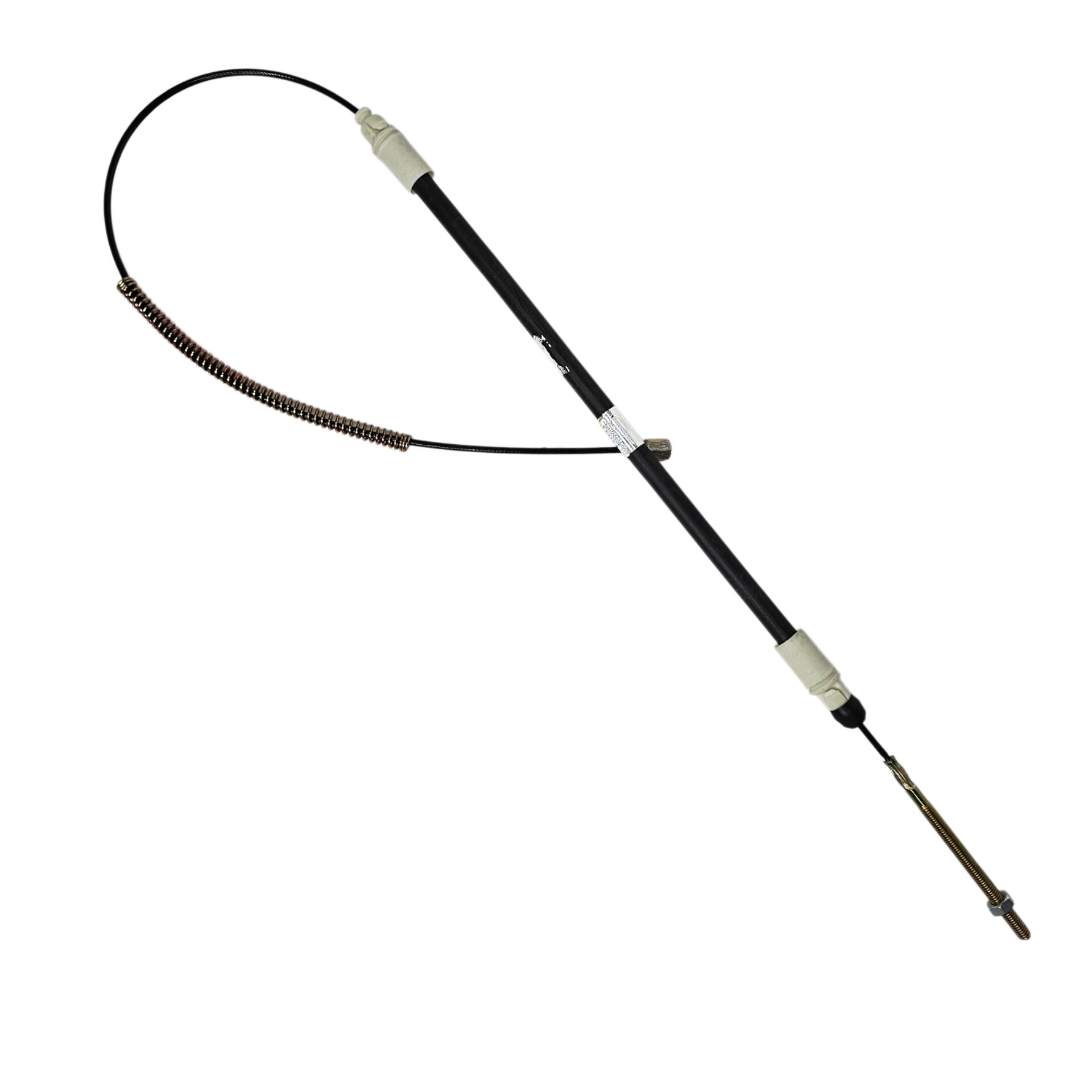 InShot_20260906_124147863 کابل ترمز دستی شاخه فرعی چپ پژو 405 دیناپارت(1206040) - تصویر 1